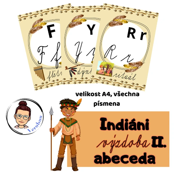 Indiáni - abeceda II.