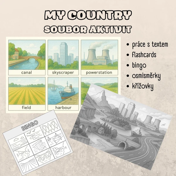 My country - soubor aktivit