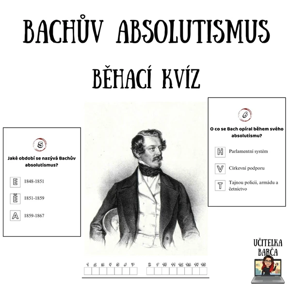 Běhací kvíz - Bachův absolutismus