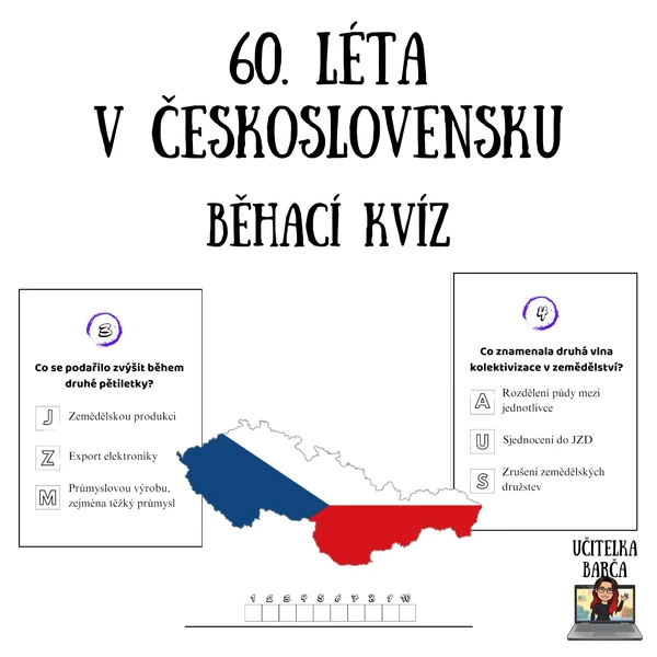 Běhací kvíz - 60. léta v Československu