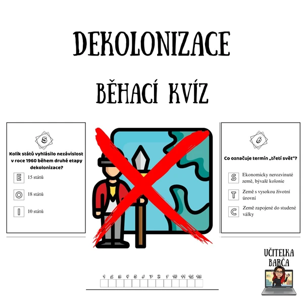 Běhací kvíz - Dekolonizace