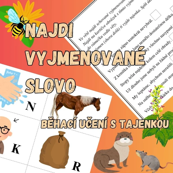 Najdi vyjmenované slovo