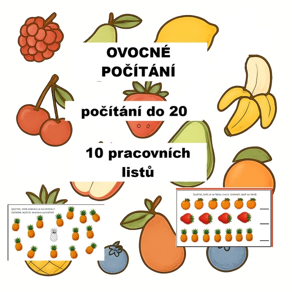 Ovocné počítání do 20