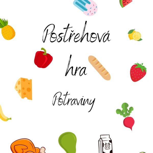 Postřehová hra - potraviny