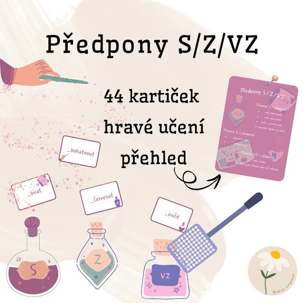 Psaní předpon S, Z a VZ