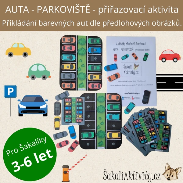  AUTA - PARKOVIŠTĚ - přiřazovací aktivita 