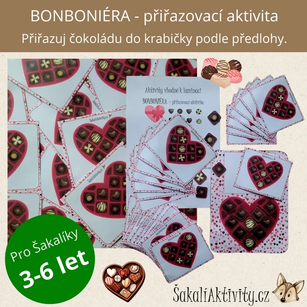 BONBONIÉRA - přiřazovací aktivita
