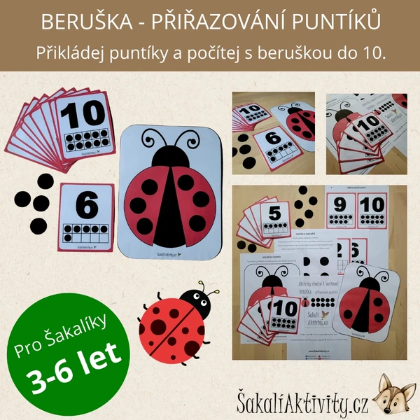 BERUŠKA - přiřazování puntíků