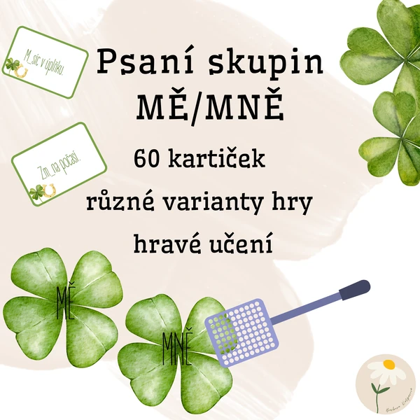Psaní skupin MĚ/MNĚ