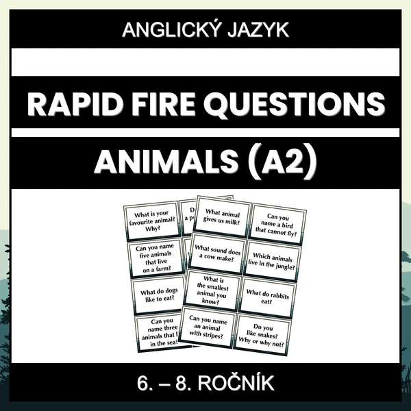 Rapid Fire Questions - Animals (A2)
