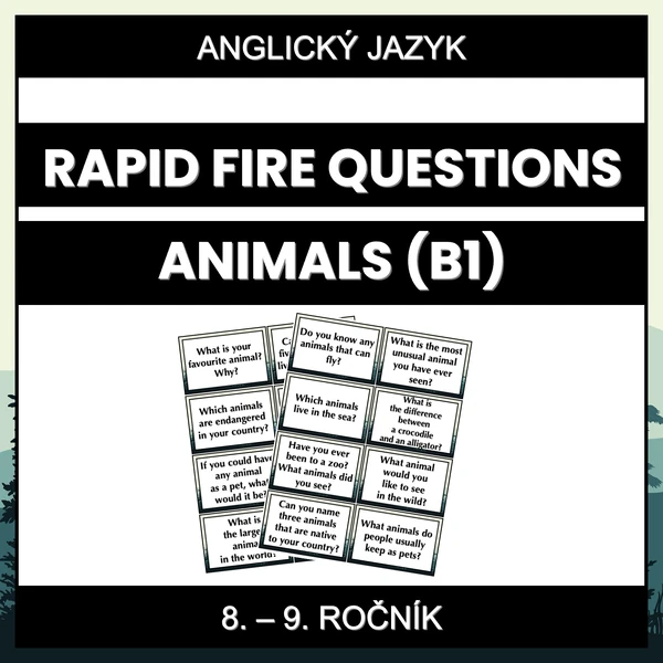 Rapid Fire Questions - Animals (B1)