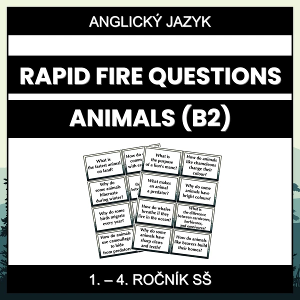 Rapid Fire Questions - Animals (B2)