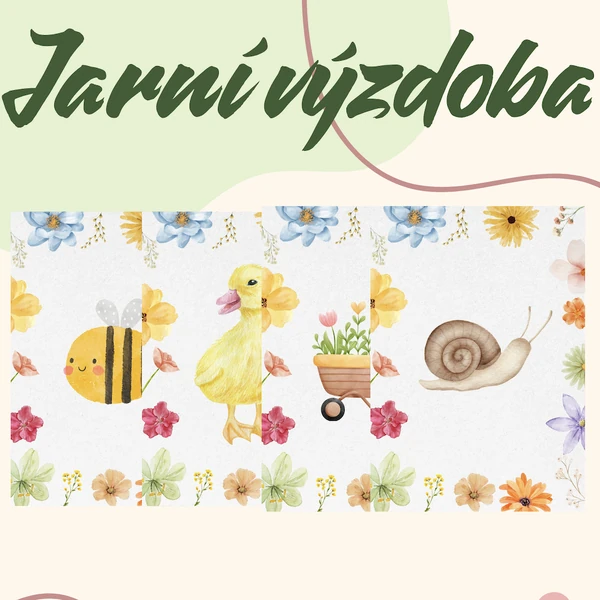 Jarní výzdoba třídy
