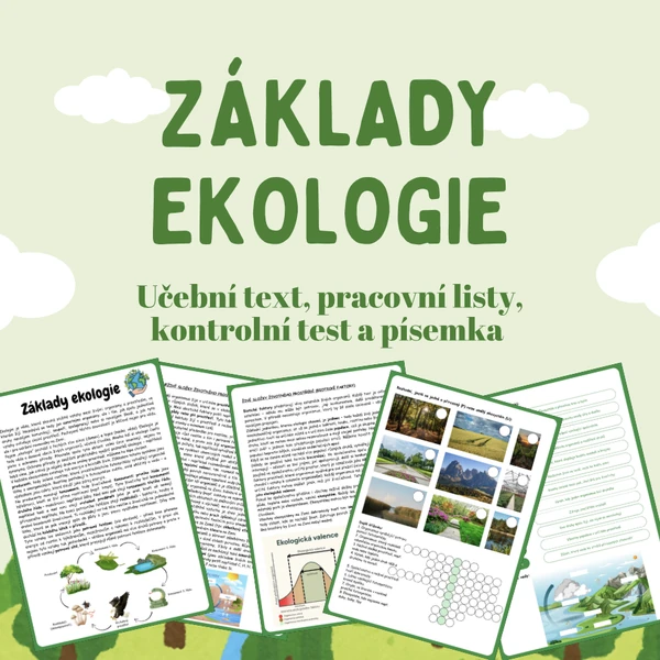 Základy ekologie - balíček materiálů