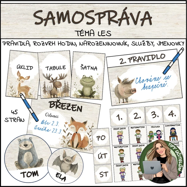 Třídní samospráva (balíček 5 produktů) - LES