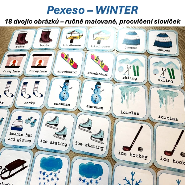 Pexeso - WINTER