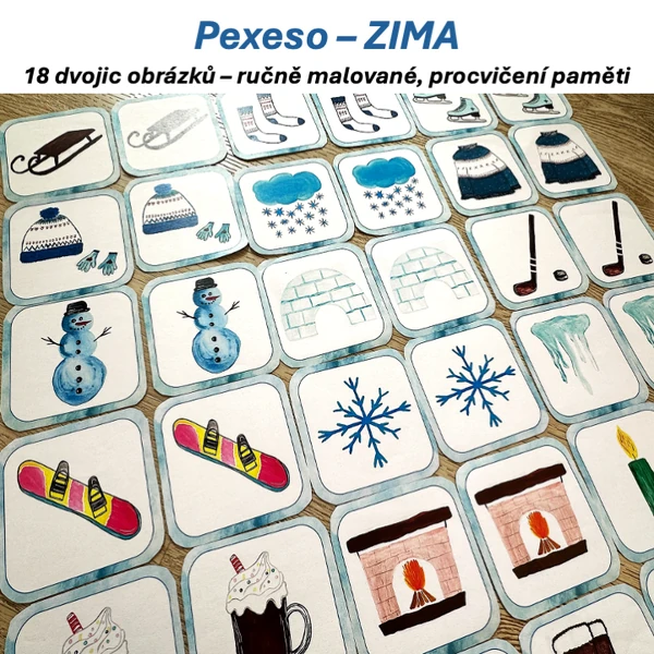 Pexeso - ZIMA