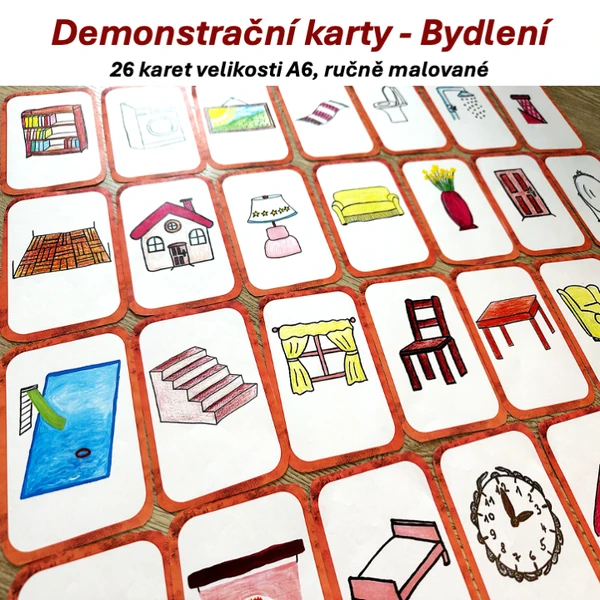 Demonstrační karty - Bydlení