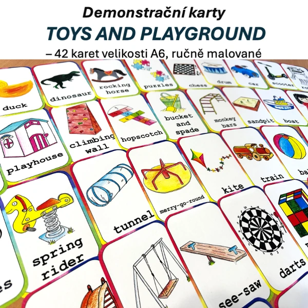 Demonstrační karty - Toys and Playground