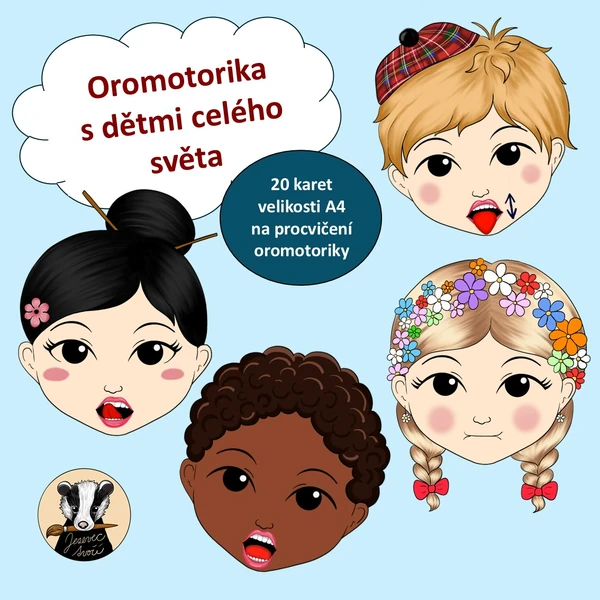 Oromotorika s dětmi celého světa