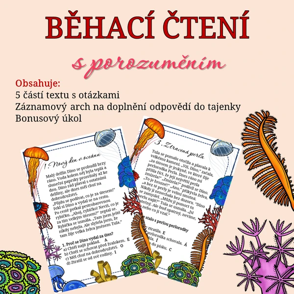 Běhací čtení s porozuměním