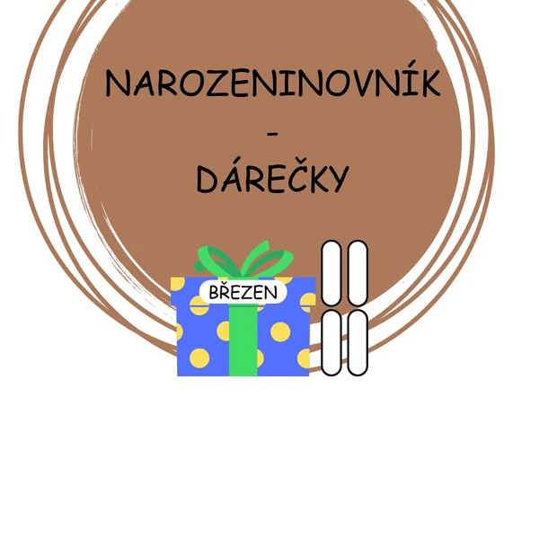 XXL NAROZENINOVNÍK - DÁREČKY