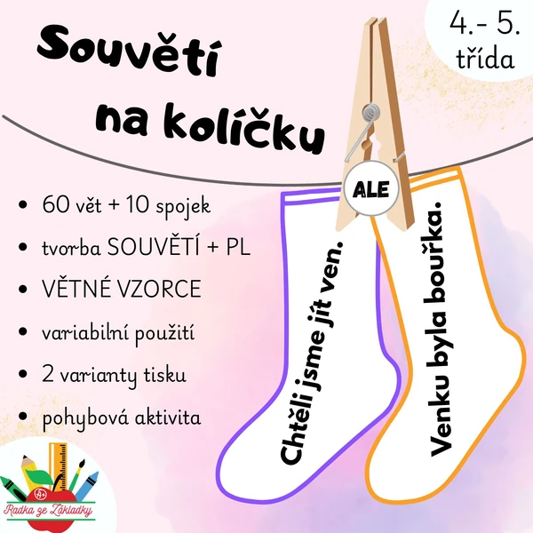 Souvětí na kolíčku