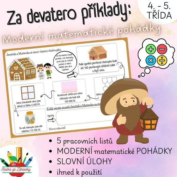 Za devatero příklady: Moderní matematické pohádky (slovní úlohy)