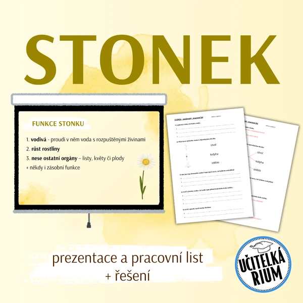 STONEK - prezentace a pracovní list