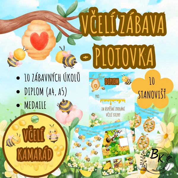 VČELÍ ZÁBAVA - plotovka