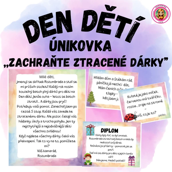 Zachraňme ztracené dárky! Únikovka ke Dni dětí