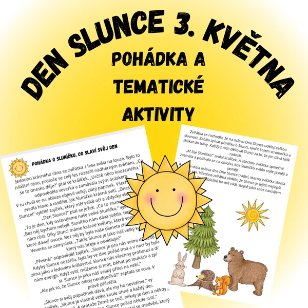 Den Slunce 3. května - pohádka a tematické aktivity