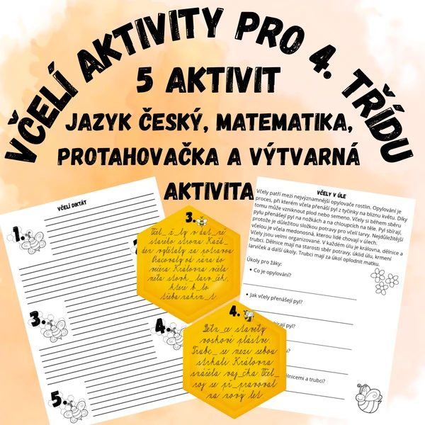 Včelí aktivity pro 4. třídu - Světový den včel
