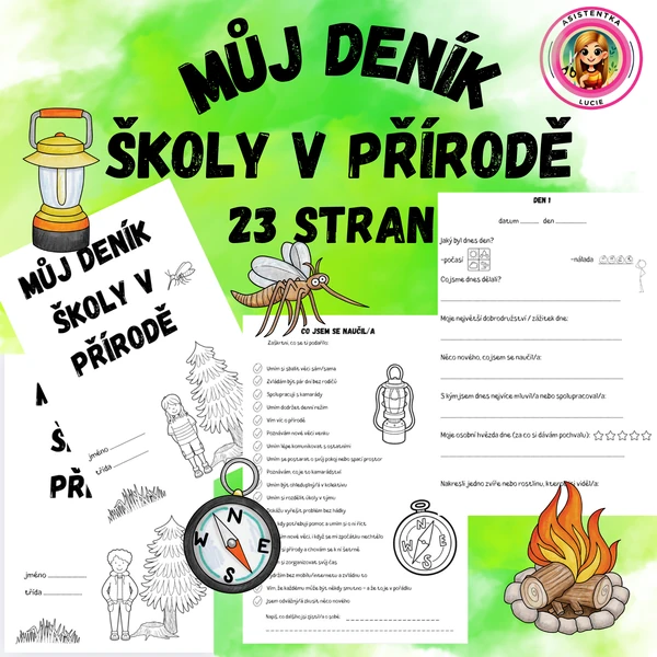 Můj deník školy v přírodě