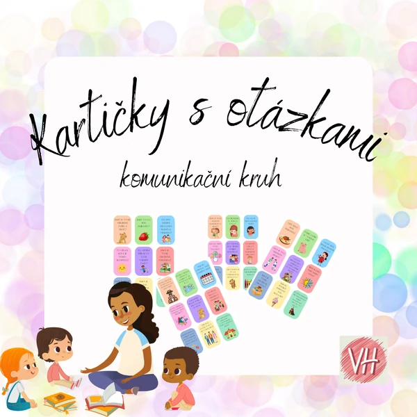 Kartičky s otázkami- Komunikační kruh