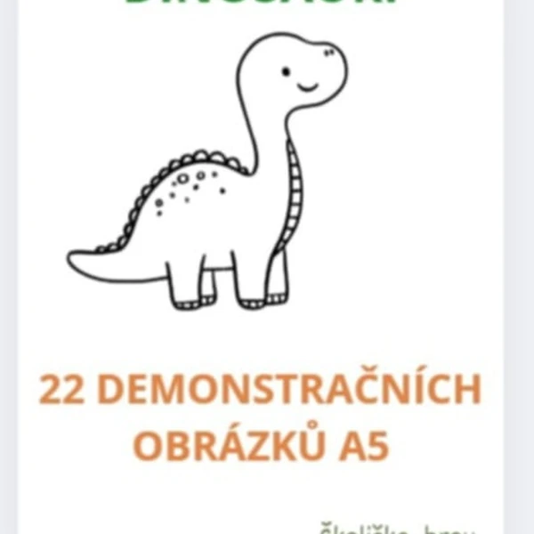 DINOSAUŘI_demonstrační obrázky