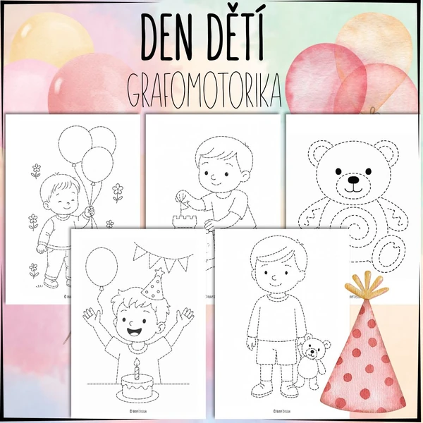Grafomotorika - Den dětí