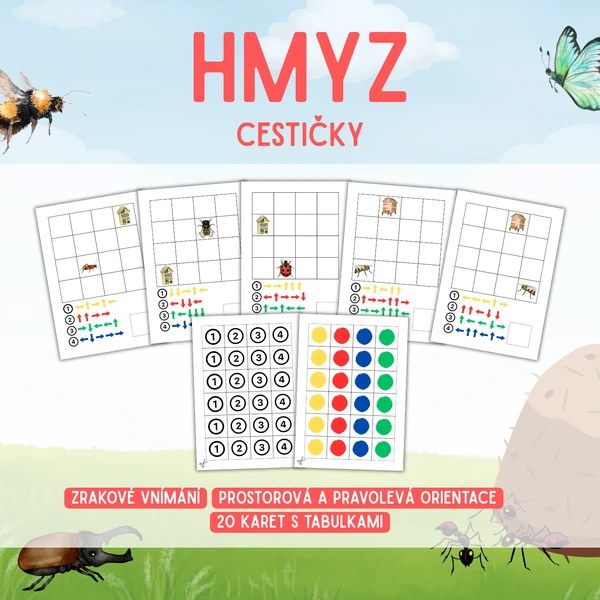 HMYZ - cestičky