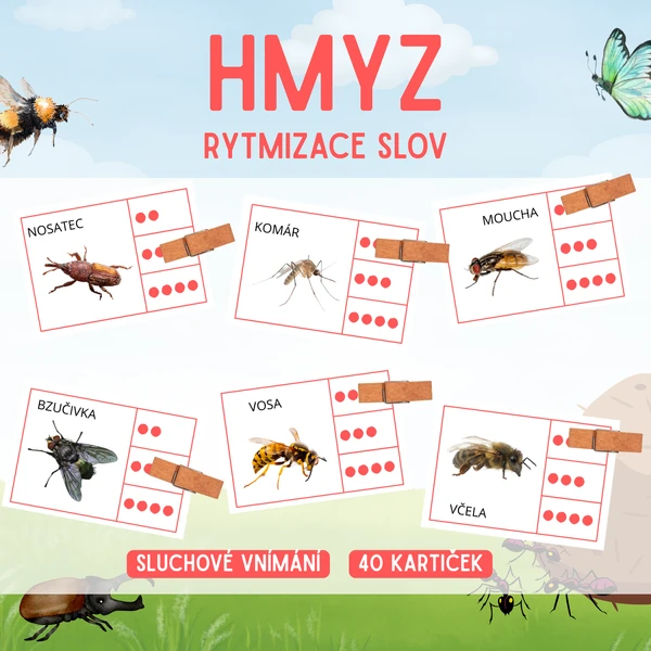 HMYZ - rytmizace slov