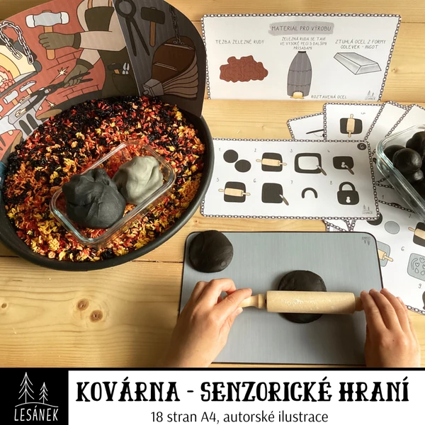 KOVÁRNA - senzorické hraní