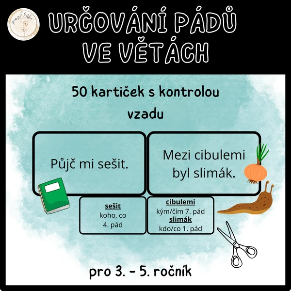 Určování pádů ve větách