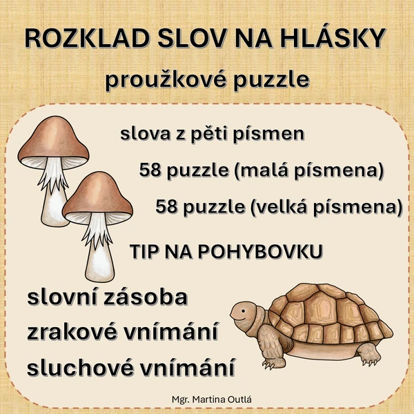 rozklad slov na hlásky