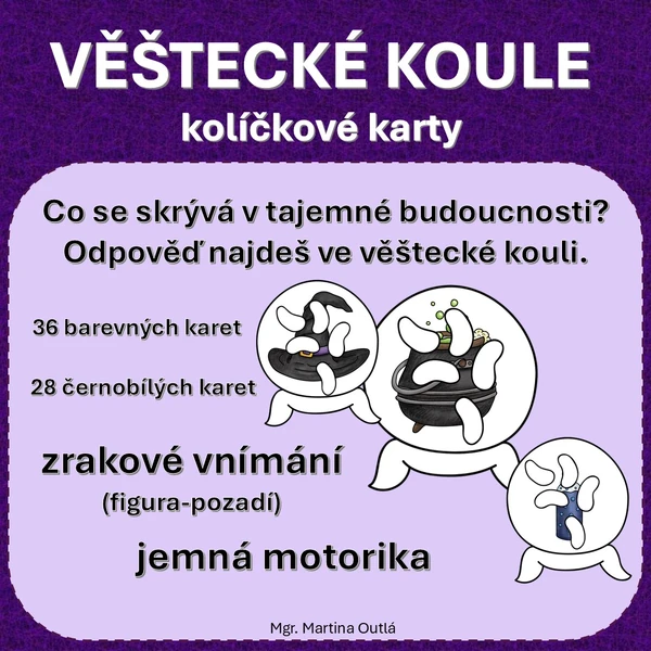 Věštecké koule - zrakové vnímání