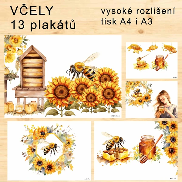 VČELY - PLAKÁTY