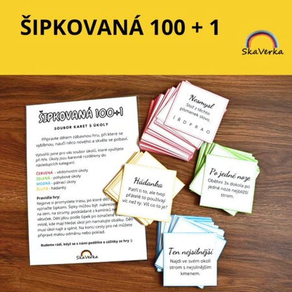 ŠIPKOVANÁ 100+1 ÚKOL /ukázka/