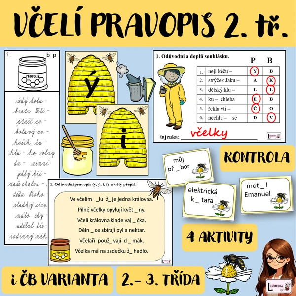Včelí pravopis 2. třída