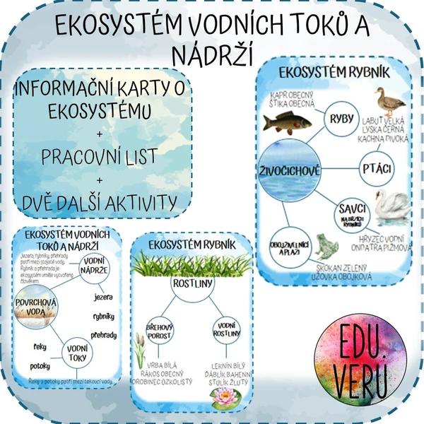 Ekosystém vodních toků a nádrží