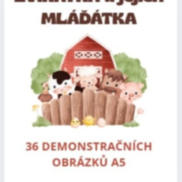 ZVÍŘÁTKA a jejich MLÁĎÁTKA_demonstrační obrázky