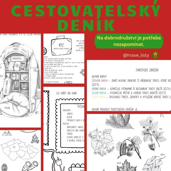 Můj cestovatelský deník