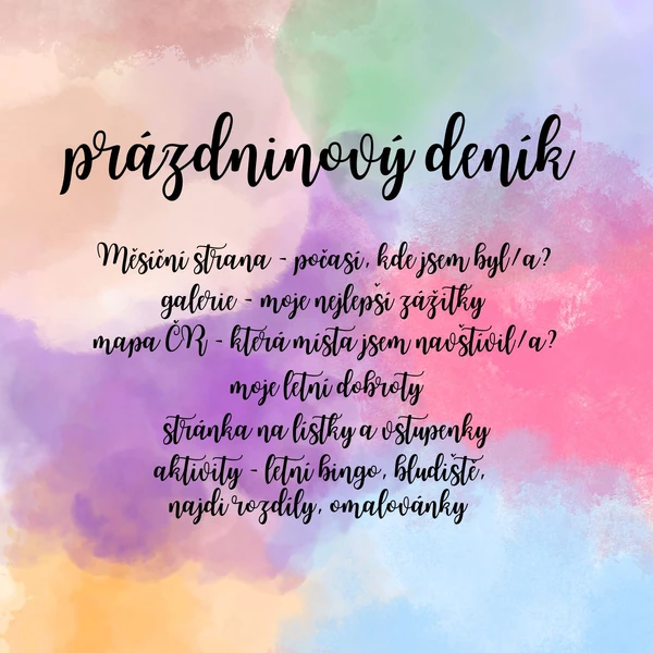 Prázdninový deník
